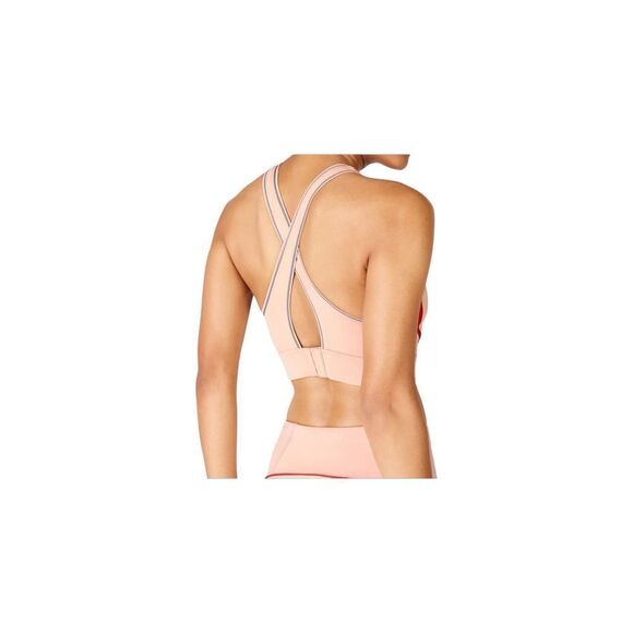 Fabaletics Brynn High Impact Sports Bra II Sz XL Sandalwood/Persimmon/Reflective - Picture 8 of 8